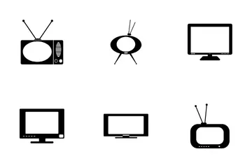 Fernseher Symbolpack