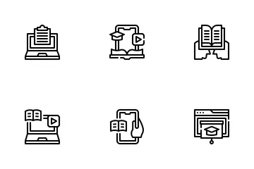 Fernunterricht Symbolpack