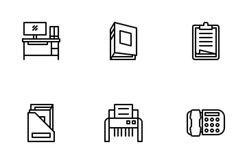 Ferramenta de escritório Icon Pack