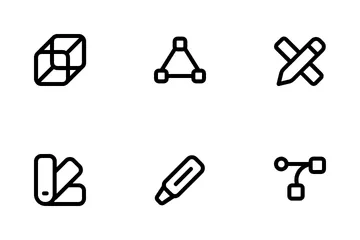 Ferramentas de projeto Pacote de Ícones