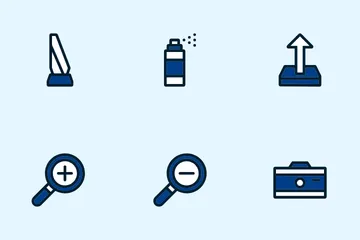 Ferramentas de design gráfico Pacote de Ícones