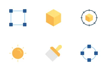 Projeto de ferramentas Pacote de Ícones