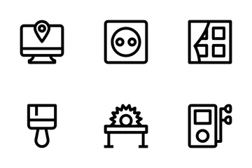 Ferramentas e construção 2 Pacote de Ícones