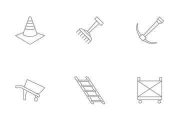 Ferramentas e equipamentos Pacote de Ícones