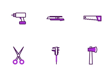 Ferramenta e utensílios Pacote de Ícones