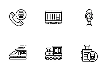 Ferrocarril Icon Pack