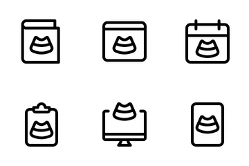 Fertility Pregnancy Icon Pack