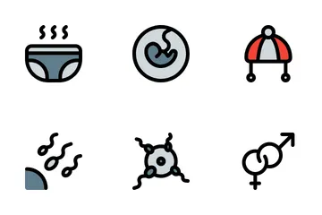 Fertility Pregnancy Icon Pack