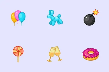 Festa e diversão Icon Pack