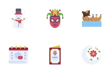 Festivals And Holidays Icon Pack