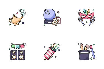 Festivals And Parties Icon Pack