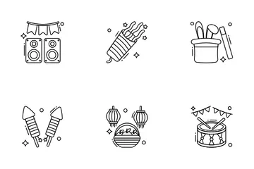 Festivals And Parties Icon Pack