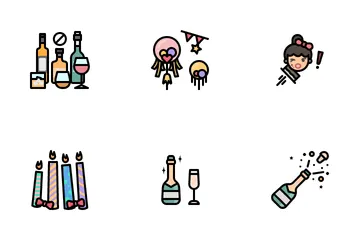 Faire la fête Pack d'Icônes