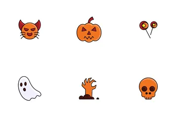 Fête d'Halloween Pack d'Icônes