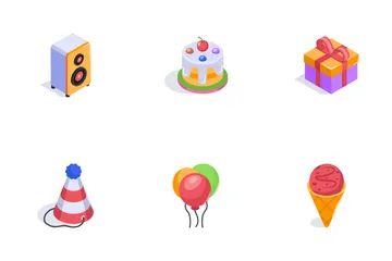 Fête et célébration Icon Pack