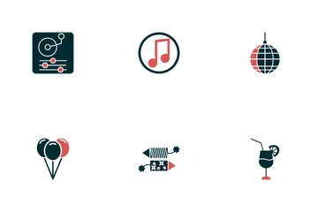 Fête et célébration Icon Pack