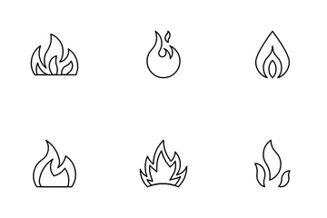 Feuer Symbolpack