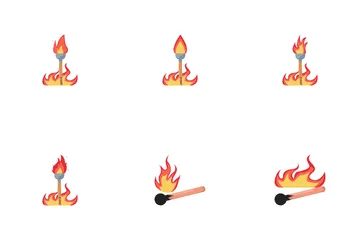 Feuer Symbolpack