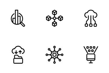 Ficção de dados Pacote de Ícones