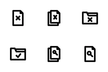 Dossier de fichiers Pack d'Icônes