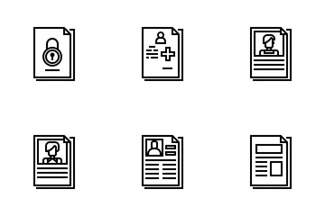 Fichiers de rapport Pack d'Icônes