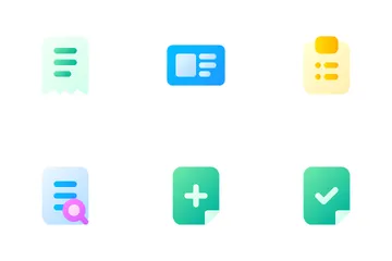 Fichiers et documents Icon Pack