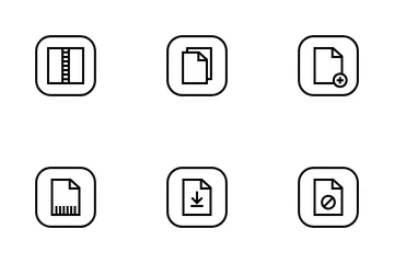 Fichiers et documents Pack d'Icônes