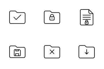 Fichiers et dossiers Pack d'Icônes