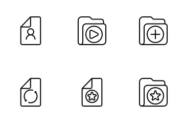 Fichiers et dossiers Pack d'Icônes