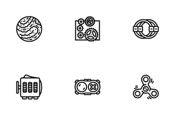 Fidget Toy Pop Fun Icon Pack