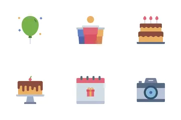 Fiesta de cumpleaños Icon Pack