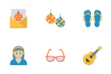 Fiesta de verano Paquete de Iconos
