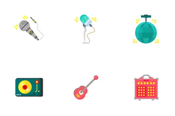 Fiesta musical Icon Pack