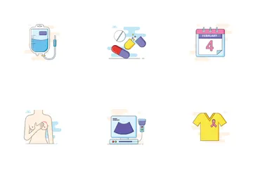 Fight Cancer Icon Pack