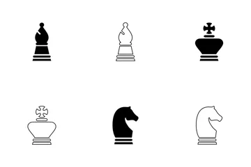 Figure d'échecs Pack d'Icônes