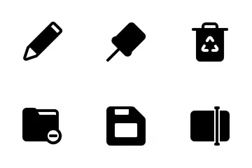 File And Editing Icon Pack