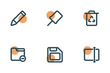 File And Editing Icon Pack