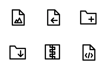 File And Folder  Icon Pack