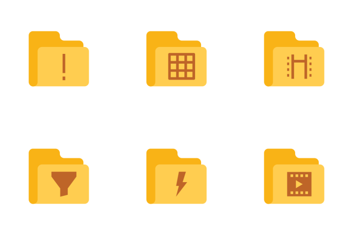 Download File And Folder Icon pack - Available in SVG, PNG, EPS, AI ...