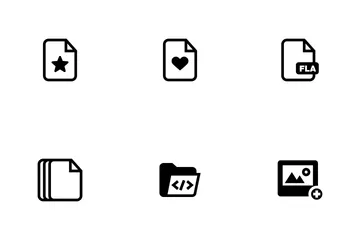 File And Folder Fill Icon Pack