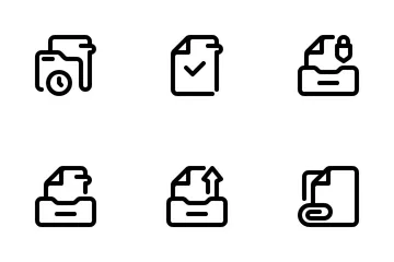 File And Folder Part 1 Icon Pack
