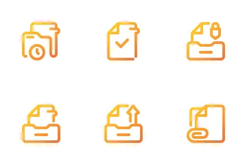 File And Folder Part 1 Icon Pack