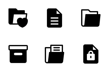 File And Folders Icon Pack