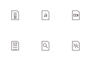 File And Folders Icon Pack