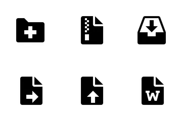 File And Folders Icon Pack