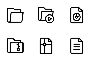 File And Folders Icon Pack