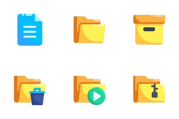 File And Folders Icon Pack