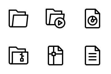 File And Folders Icon Pack
