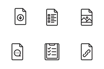 File & Document Icons Icon Pack