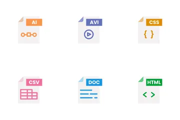 File Document Format Folder Icon Pack